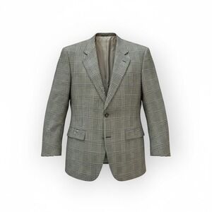 Vintage 1998 Brooks Brothers Soft Wool Plaid Blazer 40R USA